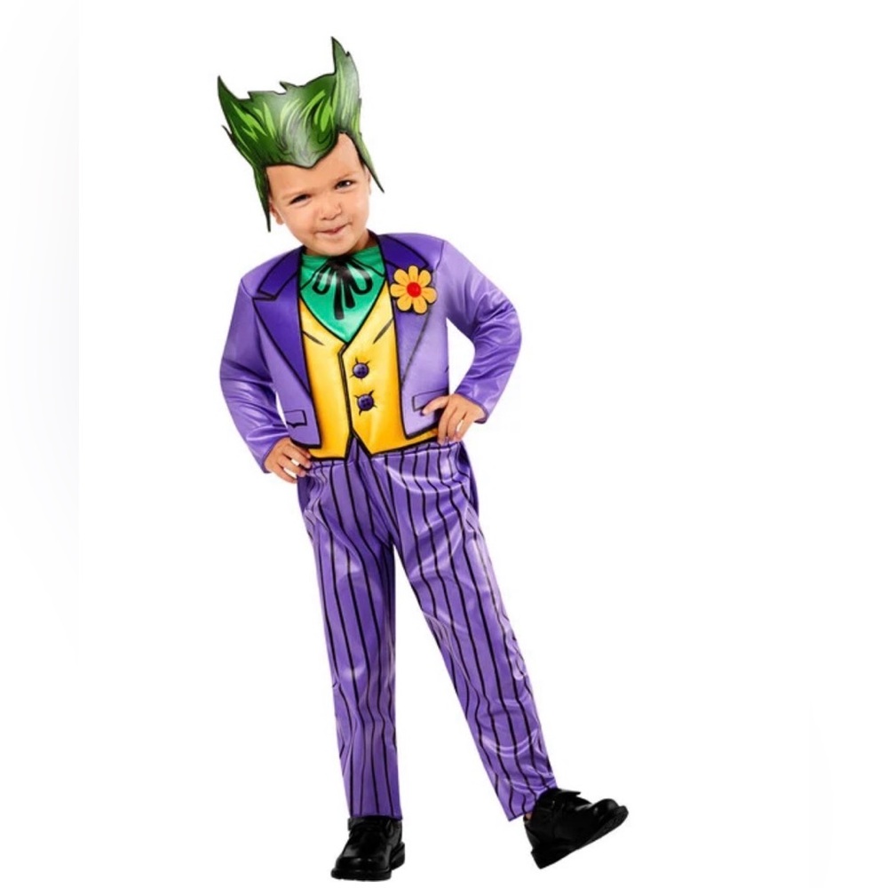 Rubies The Joker toddler costume. NWT 4T(23)